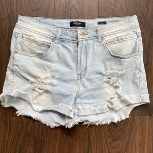Black Label Large Jean Shorts